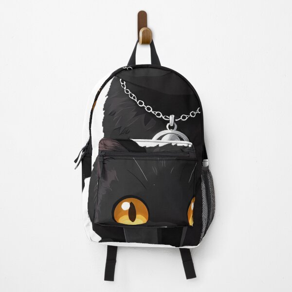 Item preview, Gothic Black Cat Moon Amulet designed and sold by IllumeInk.