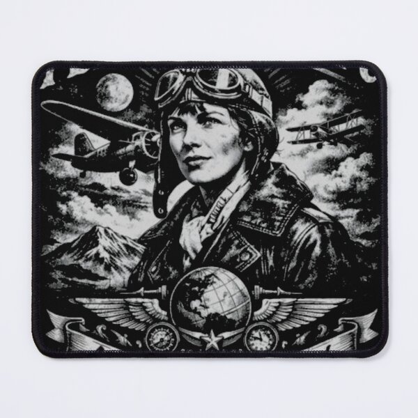 Item preview, Amelia Earhart Woman Aviation Pioneer designed and sold by QuantumSeraphim.