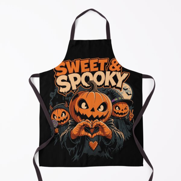 Item preview, Sweet And Spooky Cute Pumpkin Head Heart Hands designed and sold by Coldink.