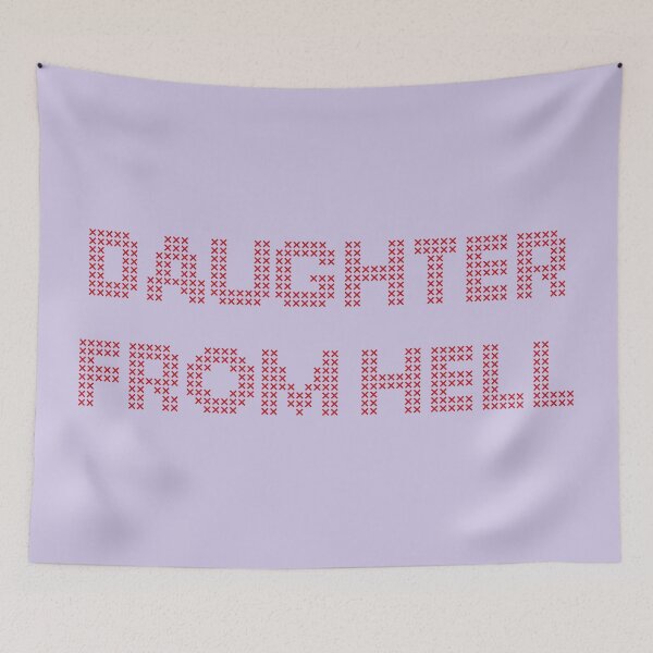 Item preview, Daughter From Hell - Cross-Stitch designed and sold by alices-graphics.