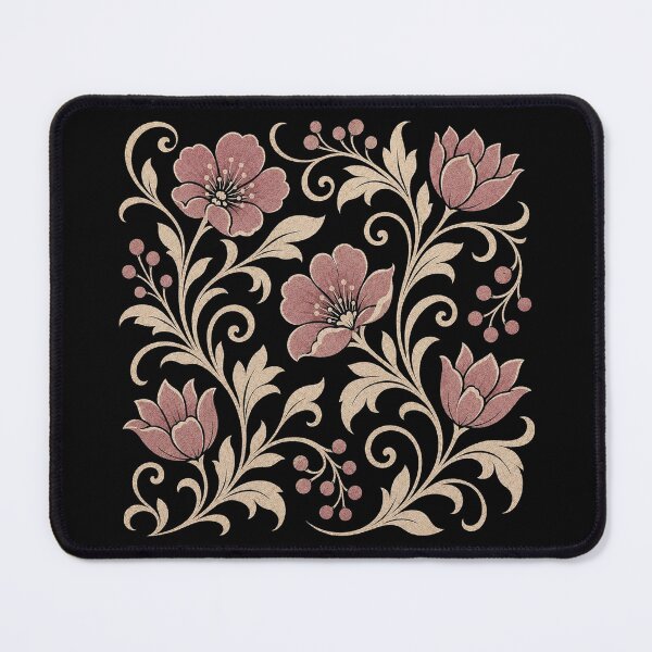 Item preview, Vintage Folk Floral Garden designed and sold by PetalGarden.