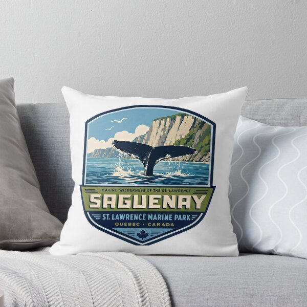 Item preview, Marine Wilderness Of The St. Lawrence Saguenay St. Lawrence Marine Park Quebec Canada Whale Watching Traveler designed and sold by Simsimah26Parks.