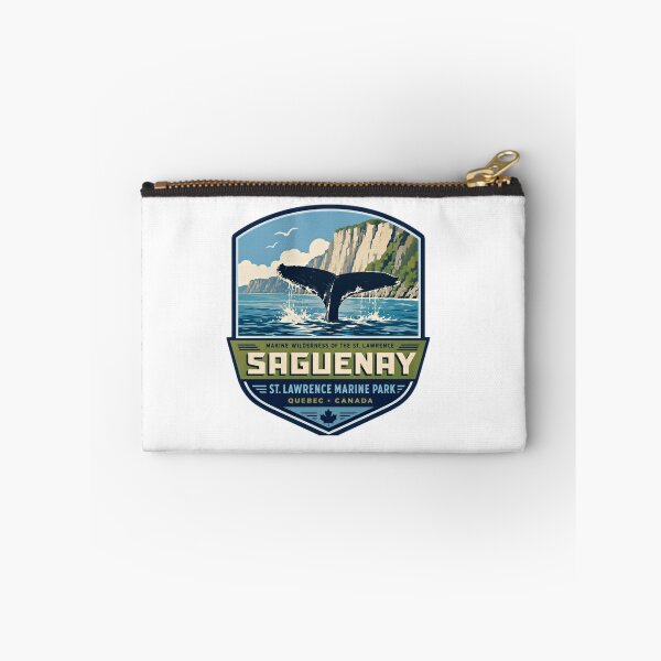 Item preview, Marine Wilderness Of The St. Lawrence Saguenay St. Lawrence Marine Park Quebec Canada Whale Watching Traveler designed and sold by Simsimah26Parks.