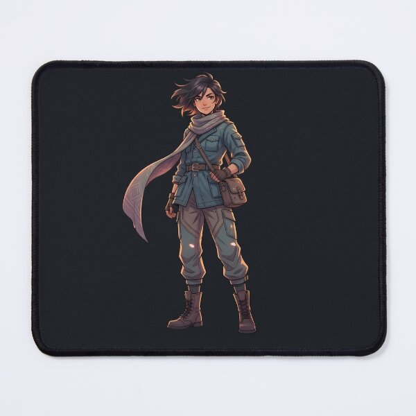 Item preview, Anime Adventurer Scarf Aesthetic - Modern Fantasy Wanderer Art designed and sold by MCV-Designs.