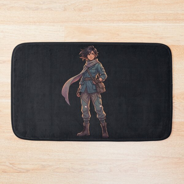 Item preview, Anime Adventurer Scarf Aesthetic - Modern Fantasy Wanderer Art designed and sold by MCV-Designs.