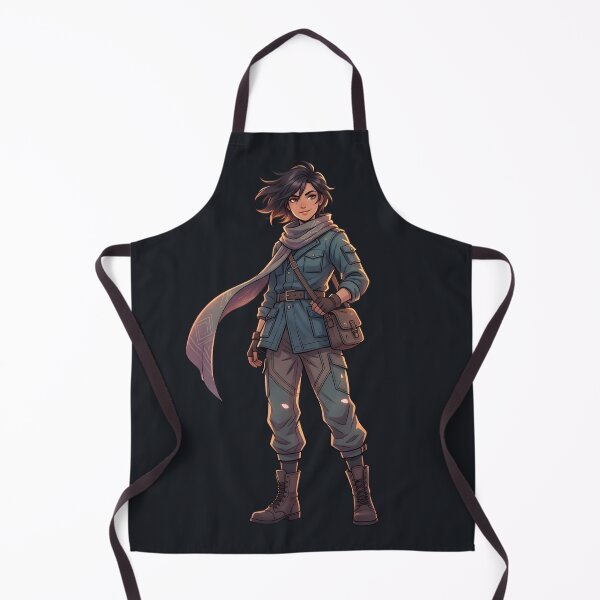 Item preview, Anime Adventurer Scarf Aesthetic - Modern Fantasy Wanderer Art designed and sold by MCV-Designs.