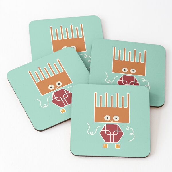 Item preview, Cute Retro Robot Character Kids Illustration designed and sold by ParadiseSh0p.