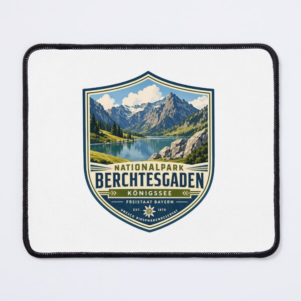 Item preview, Nationalpark Berchtesgaden Königssee Freistaat Bayern Est. 1978 Unesco Biosphärenreservat Germany Travel Alps Hiking Nature designed and sold by Simsimah26Parks.