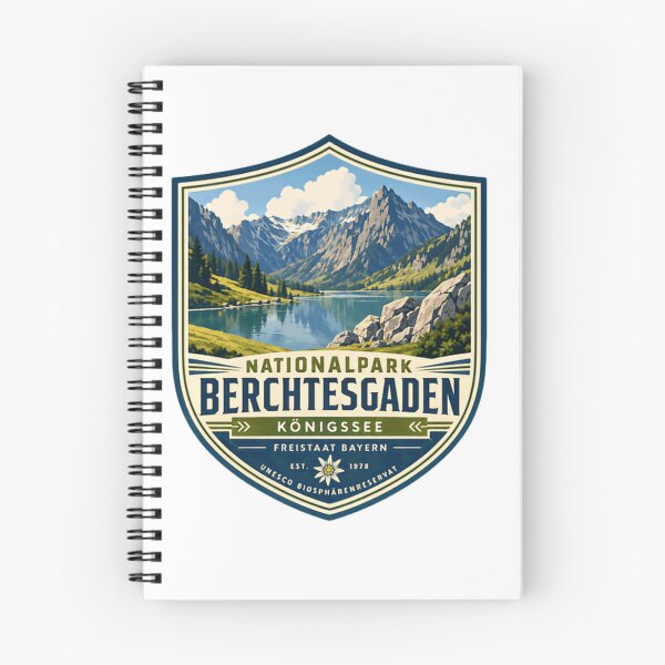 Artikelvorschau, Nationalpark Berchtesgaden Königssee Freistaat Bayern Est. 1978 Unesco Biosphärenreservat Deutschland Reisen Alpen Wandern Natur entworfen und verkauft von Simsimah26Parks.