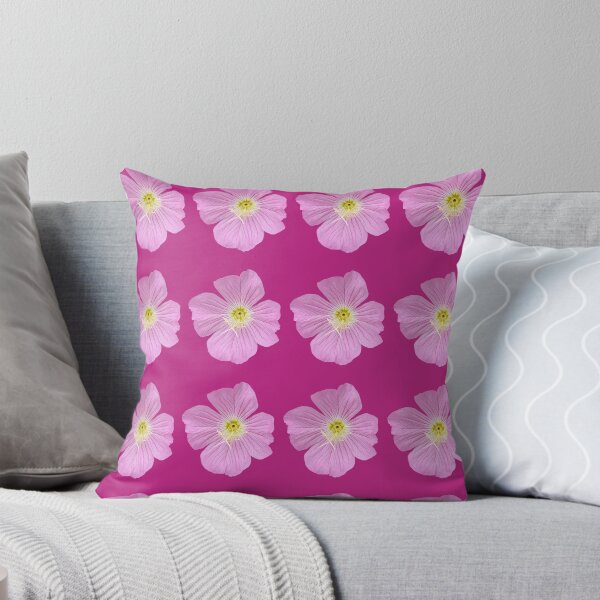 Item preview, Pink flower on magenta background  designed and sold by happytraveller1.
