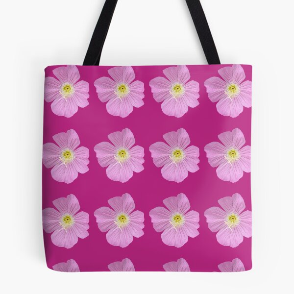 Item preview, Pink flower on magenta background  designed and sold by happytraveller1.