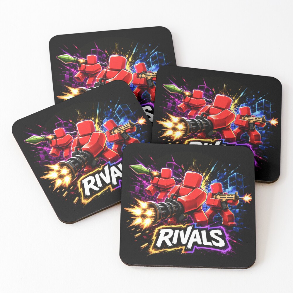 Item preview, Coasters (Set of 4) designed and sold by BurgerBites.