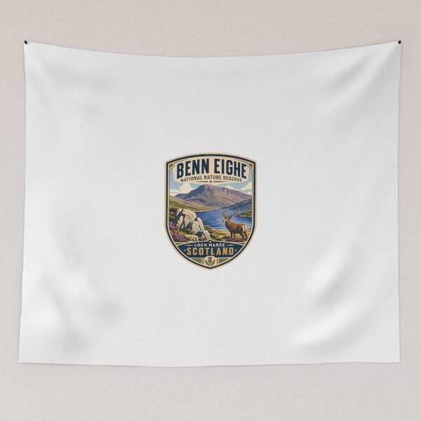 Item preview, Benn Eighe National Nature Reserve Loch Maree Scotland Travel Hiking Outdoors designed and sold by Simsimah26Parks.