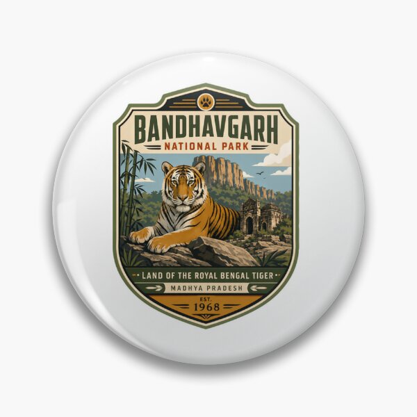 Item preview, Bandhavgarh National Park Land Of The Royal Bengal Tiger Madhya Pradesh Wildlife India Travel designed and sold by Simsimah26Parks.