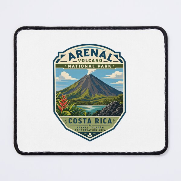 Item preview, Arenal Volcano National Park Costa Rica Arenal Tilarán Conservation Area Travel Souvenir designed and sold by Simsimah26Parks.