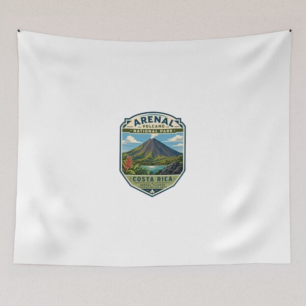 Item preview, Arenal Volcano National Park Costa Rica Arenal Tilarán Conservation Area Travel Souvenir designed and sold by Simsimah26Parks.
