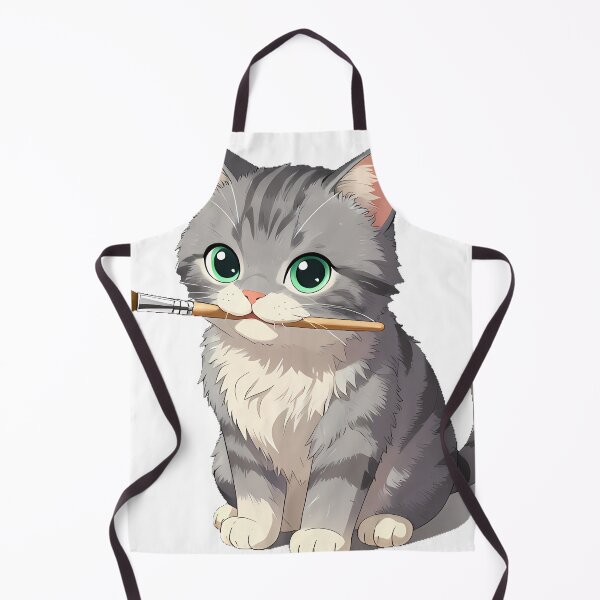 Aperçu de l'œuvre Pinceau gris tabby créée et vendue par pumsquare.