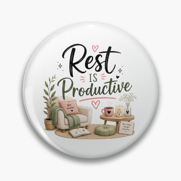Item preview, Rest Is Productive designed and sold by KrithigaArts.