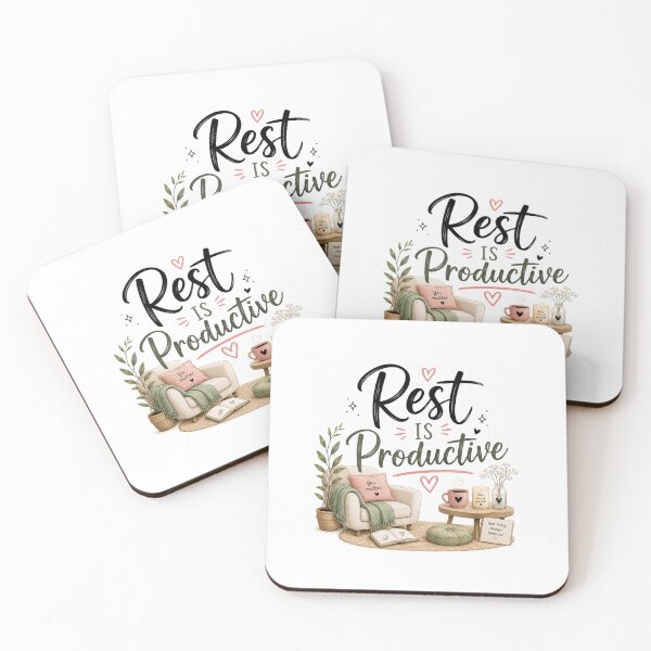 Item preview, Rest Is Productive designed and sold by KrithigaArts.