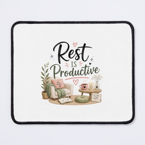 Item preview, Rest Is Productive designed and sold by KrithigaArts.