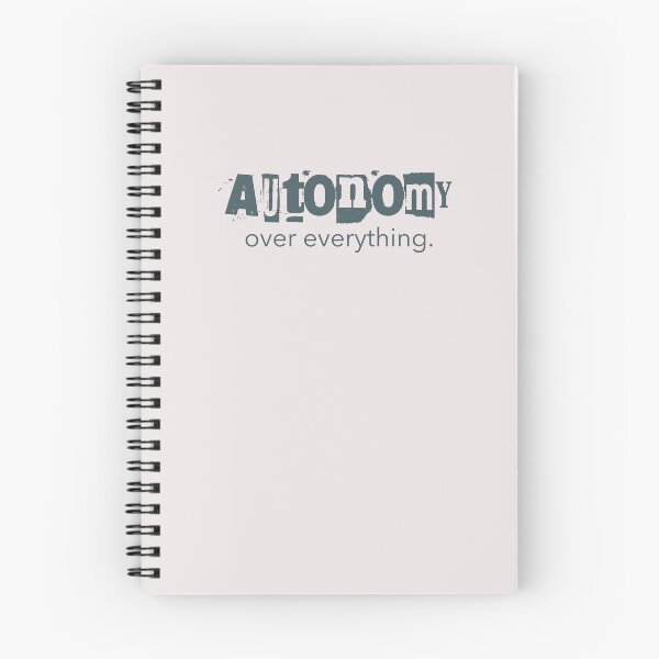 Item preview, Autonomy Over Everything PDA Neurodivergent Gift designed and sold by Notty DOT.