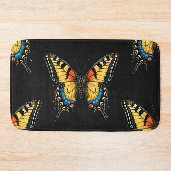 Item preview, Swallowtail Butterfly Watercolor Art – Colorful Nature Illustration designed and sold by ColorSplash123.