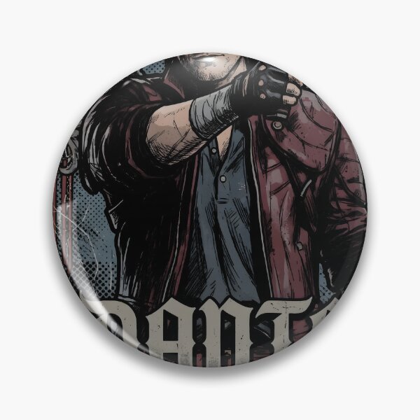 Item preview, Dante Devil May Cry Gothic Video Game Streetwear Tee designed and sold by Senpaiwaves.