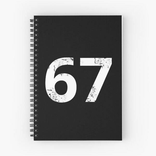 Item preview, 67 Sixty Seven Logo Number Distressed designed and sold by KALEIDOSCOPE UK.