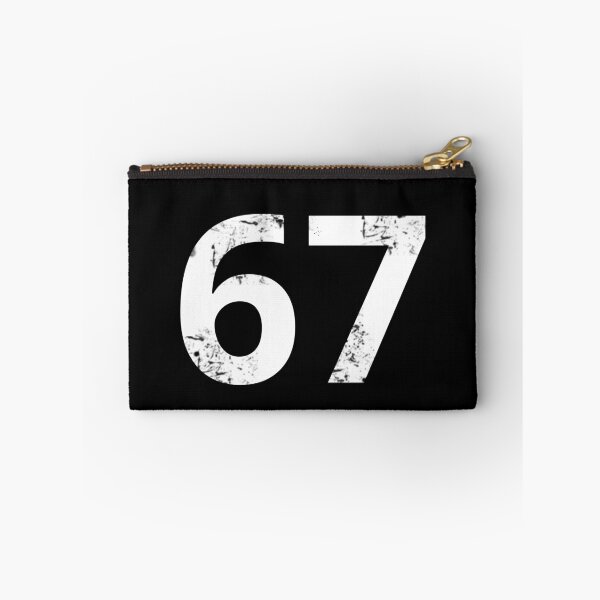 Item preview, 67 Sixty Seven Logo Number Distressed designed and sold by KALEIDOSCOPE UK.