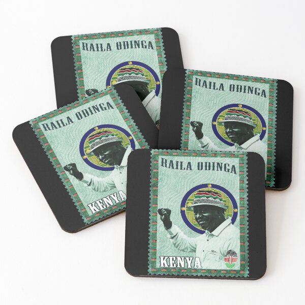 Item preview, Raila Odinga "Baba" Vintage Postage Stamp | Kenya Tribute | Pan-African art designed and sold by Youngkev-arts.