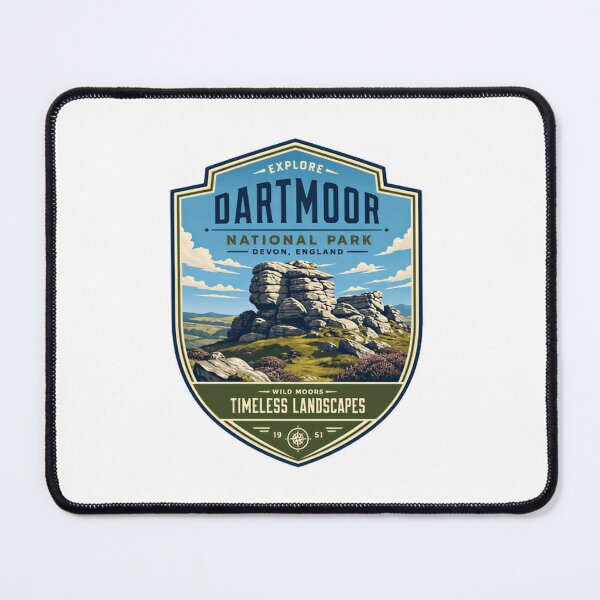 Item preview, Explore Dartmoor National Park Devon England Wild Moors Timeless Landscapes Travel Hiking designed and sold by Simsimah26Parks.