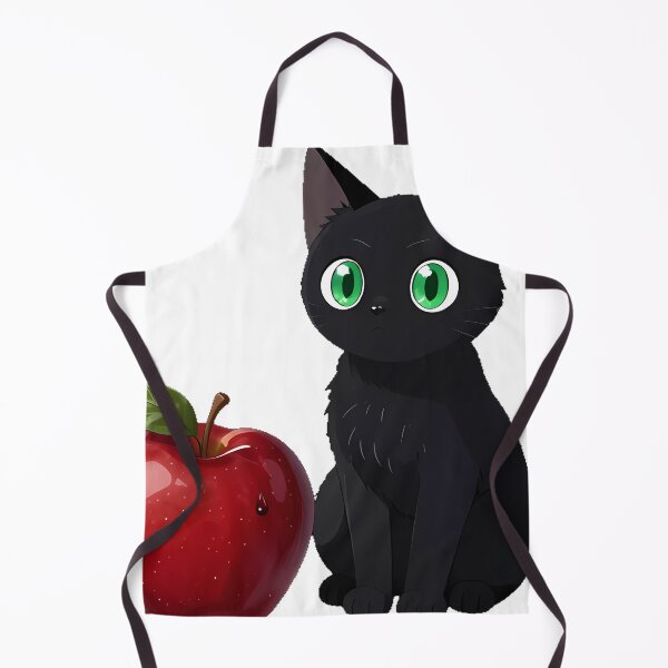Item preview, Gothic Black Cat Poison Apple designed and sold by IllumeInk.