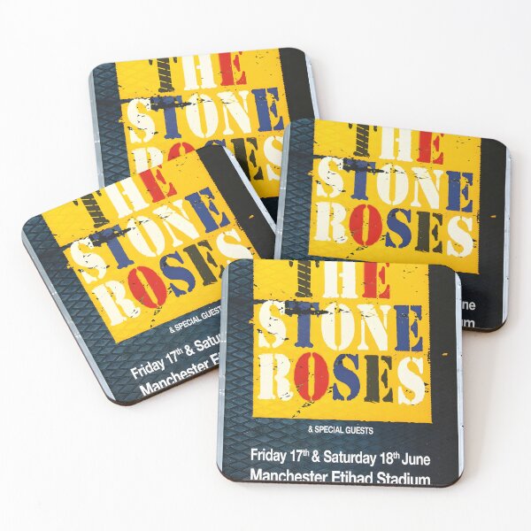 Item preview, Stone Roses Original Custom Vintage Music Poster Wall Art designed and sold by Cool Robot Bro..
