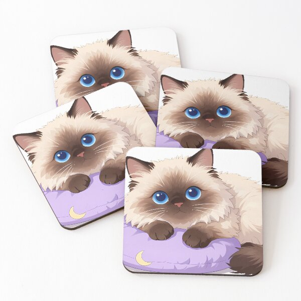 Item preview, Himalayan Cat Pillow designed and sold by pumsquare.