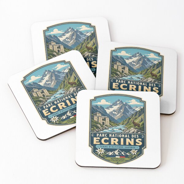 Item preview, Parc National Des Ecrins Terre D'Altitude Sauvage République Française French Alps Mountain Hiking Travel designed and sold by Simsimah26Parks.