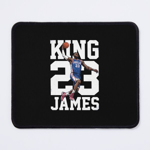 Item preview, LeBron James Philadelphia 76ers Fan Art designed and sold by VesperaVoid.