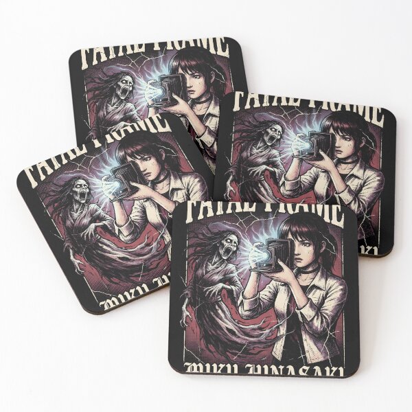 Item preview, Miku And The Camera Obscura Fatal Frame Gothic Gaming Graphic Tee designed and sold by Senpaiwaves.