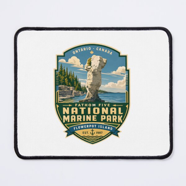 Item preview, Fathom Five National Marine Park Flowerpot Island Ontario Canada Est 1987 Travel Souvenir Vacation designed and sold by Simsimah26Parks.