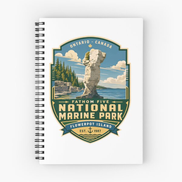 Item preview, Fathom Five National Marine Park Flowerpot Island Ontario Canada Est 1987 Travel Souvenir Vacation designed and sold by Simsimah26Parks.