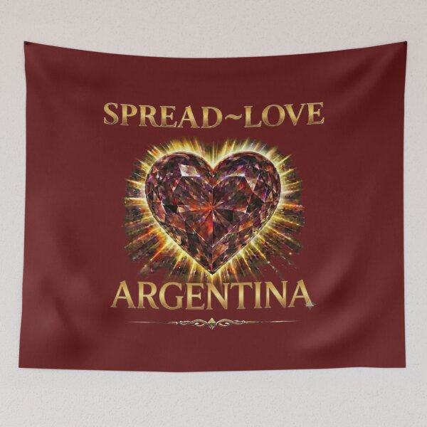 Artikelvorschau, DIE SPREAD~LOVE KOLLEKTION ~ ARGENTINIEN entworfen und verkauft von globetrottergfx.