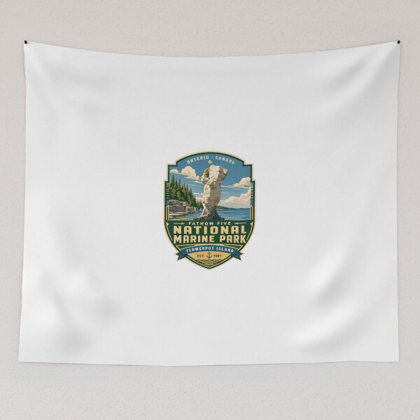 Item preview, Fathom Five National Marine Park Flowerpot Island Ontario Canada Est 1987 Travel Souvenir Vacation designed and sold by Simsimah26Parks.