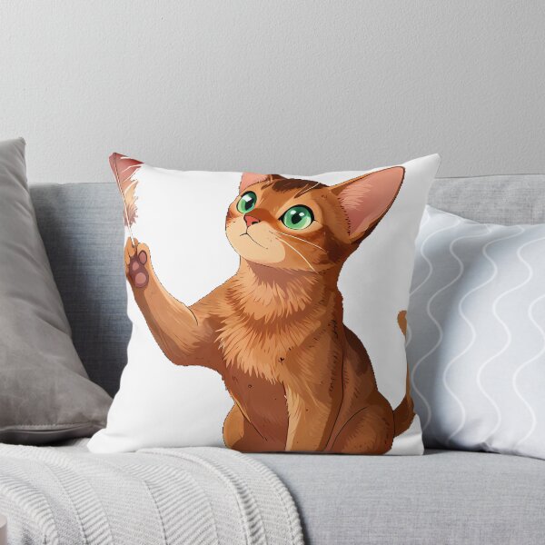 Item preview, Abyssinian Cat Feather designed and sold by pumsquare.