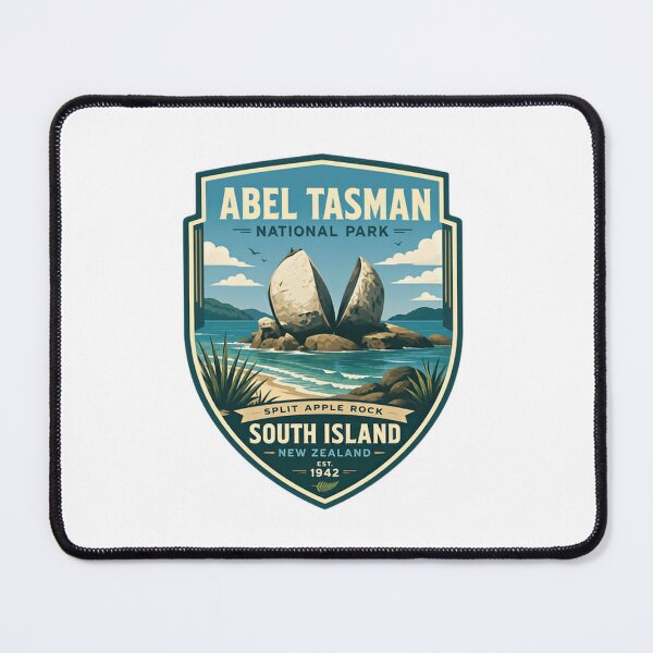 Item preview, Abel Tasman National Park Split Apple Rock South Island New Zealand Est. 1942 Travel Vacation Souvenir designed and sold by Simsimah26Parks.