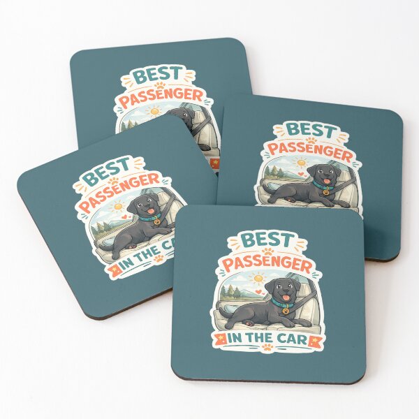 Item preview, Best Passenger Ever | Funny Black Labrador Dog Lover Gift designed and sold by Goodthingstree.