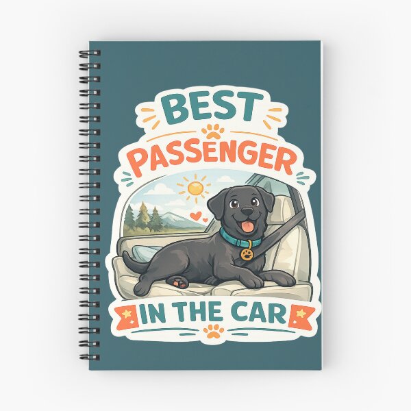 Item preview, El mejor copiloto del mundo | Regalo para amantes del Labrador Negro designed and sold by Goodthingstree.