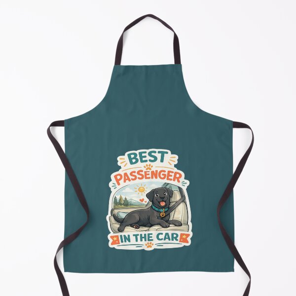 Item preview, Best Passenger Ever | Funny Black Labrador Dog Lover Gift designed and sold by Goodthingstree.
