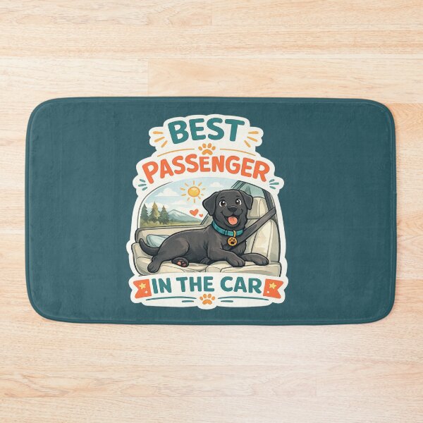 Item preview, Best Passenger Ever | Funny Black Labrador Dog Lover Gift designed and sold by Goodthingstree.