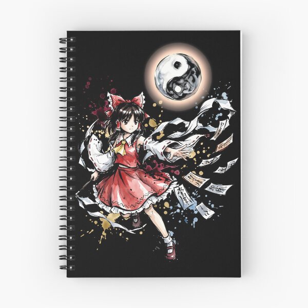 Item preview, Reimu Hakurei Touhou Project Ink Video Game Streetwear Tee designed and sold by Senpaiwaves.