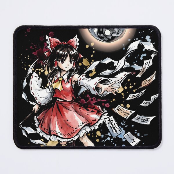 Item preview, Reimu Hakurei Touhou Project Ink Video Game Streetwear Tee designed and sold by Senpaiwaves.