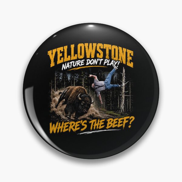 Item preview, Yellowstone Bison Funny Wildlife Vintage Art designed and sold by fidelmeyer.